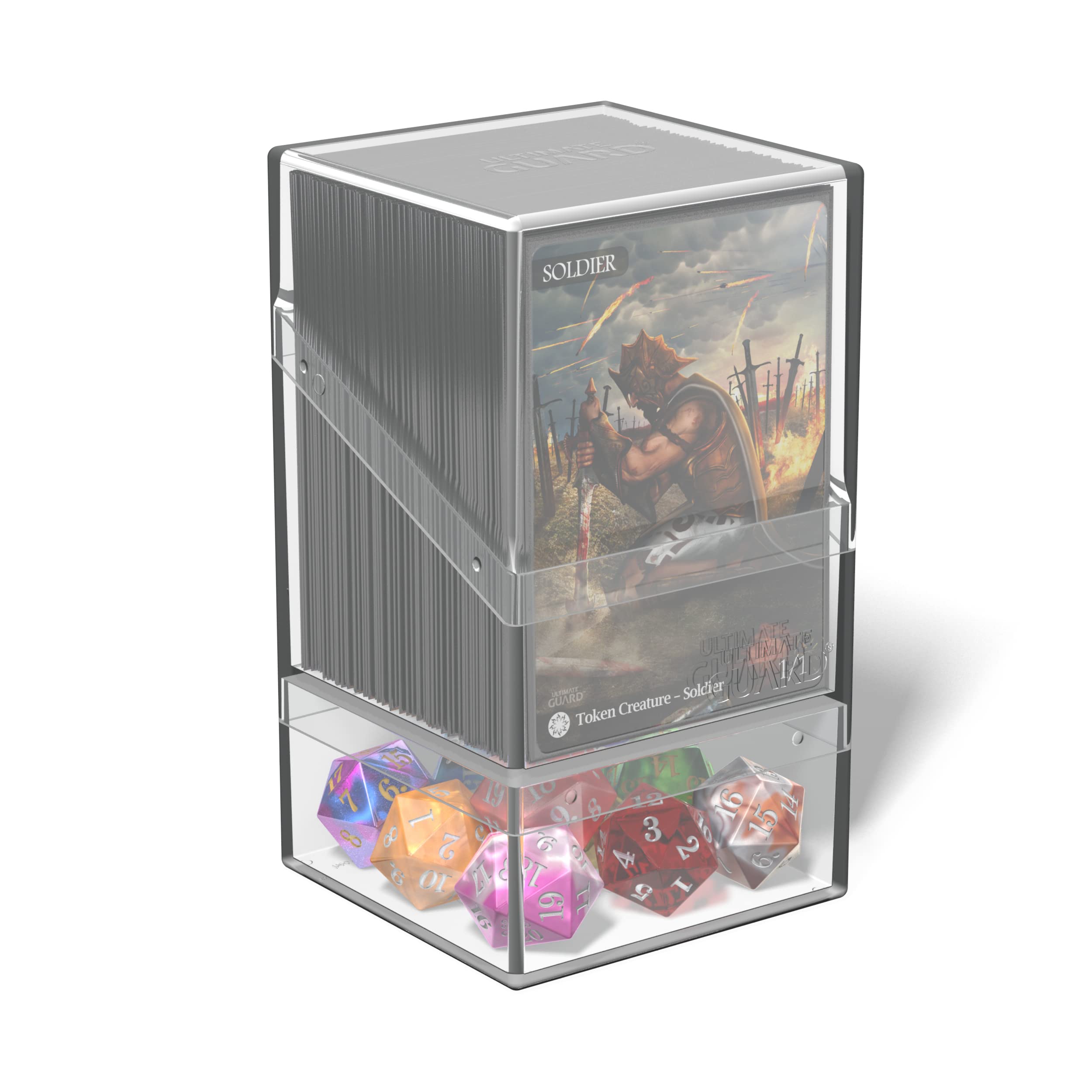 Ultimate Guard - Ultimate Guard - Boulder N Tray Deck Case 100+ - Clear
