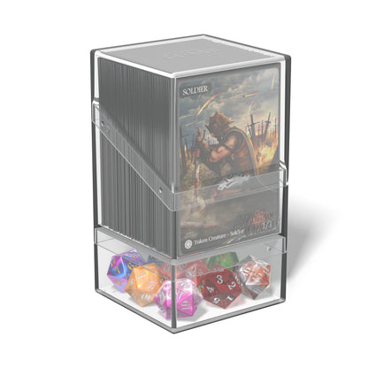 Ultimate Guard - Ultimate Guard - Boulder N Tray Deck Case 100+ - Clear
