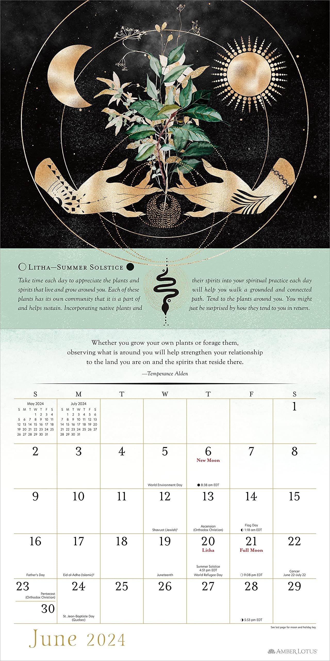 Year of the Witch 2024 Calendar