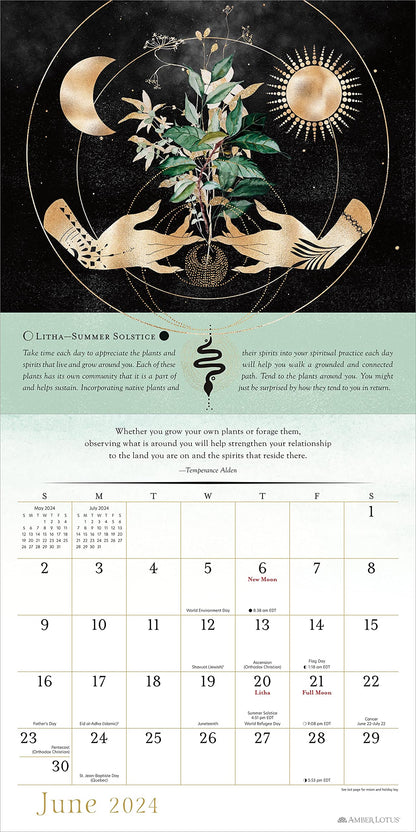 Year of the Witch 2024 Calendar