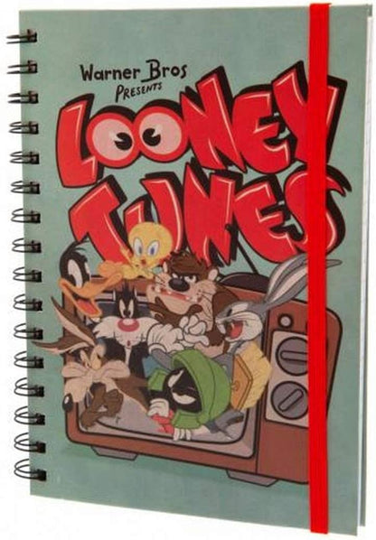 LOONEY TUNES (Retro TV A5 Wiro Notebook