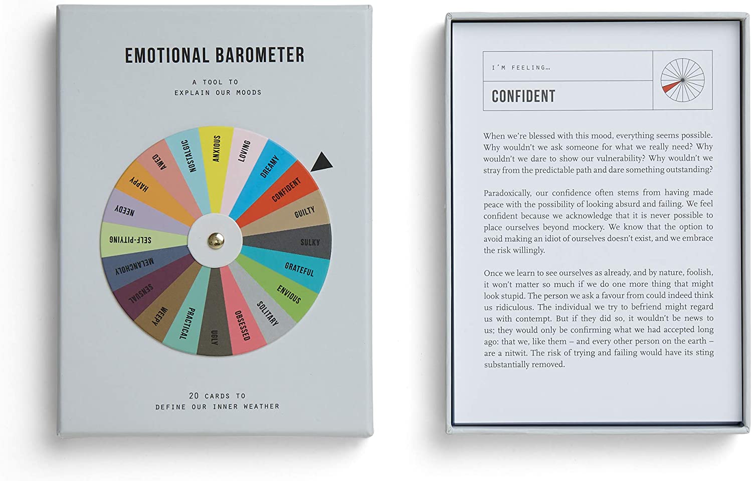 The School Of Life - Emotional Barometer - Card Set