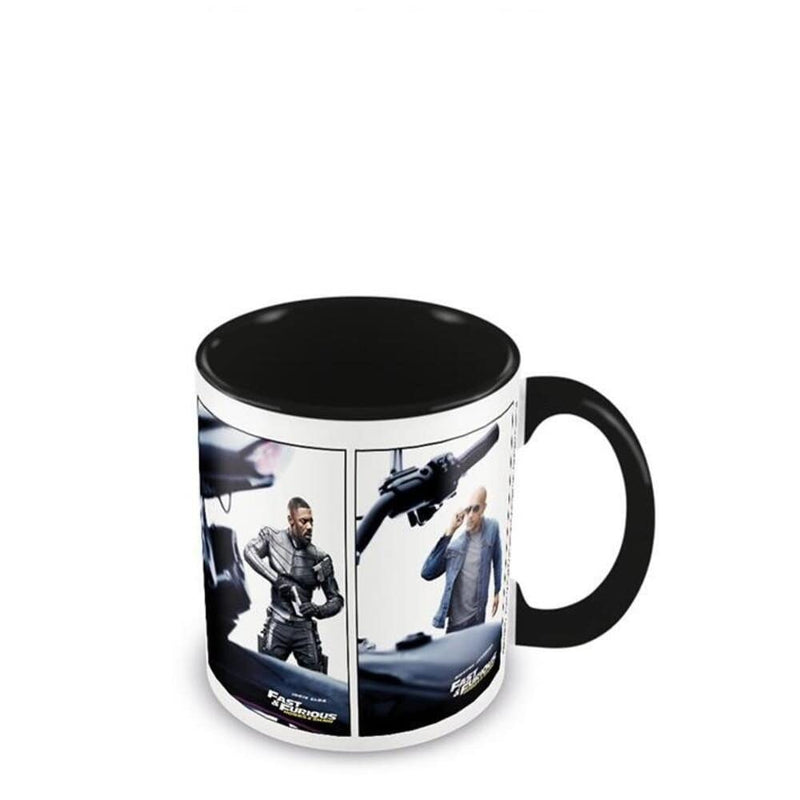 Fast and Furious presents: Hobbs & Shaw MGC25668 11Oz Inner Mug, Ceramic, 11 Fluid_Ounces, Multi-Coloured