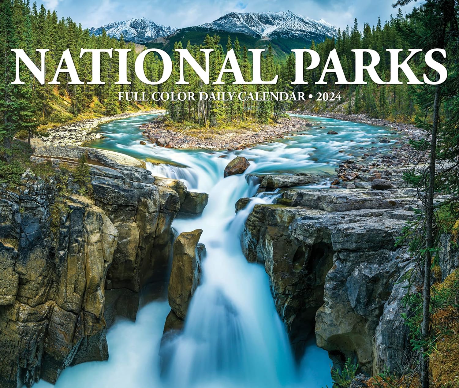 National Parks 2024 6.2 X 5.4 Box Calendar