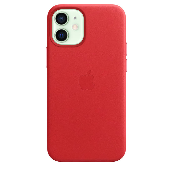 Apple - (Product) Red - Back Cover For Mobile Phone - With Magsafe - Leather - Red - For Iphone 12 Mini