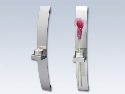Wandleuchter/Blumenhalter 2er
