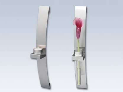 Wandleuchter/Blumenhalter 2er