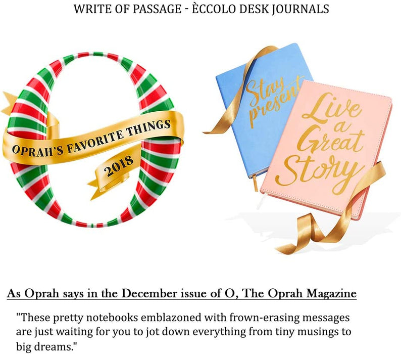 Eccolo Large Lined Journal Notebook, Flexible Cover, Writing Journal, 256 Ruled Ivory Pages, Ribbon Bookmark, Lay Flat, Desk Size for Work or School, Be Bold (Gray, 8x10 inches) Be Bold - Gray