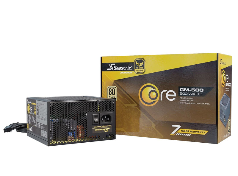 Seasonic SSR-500LM power supply unit 500 W 20+4 pin ATX ATX Black