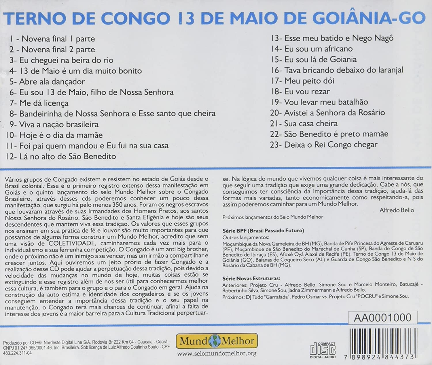 Terno de Congo 13 de Maio-de-G