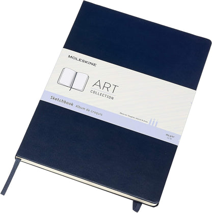 MOLESKINE ART A4 SKETCHBOOK SAPPHIRE BLUE