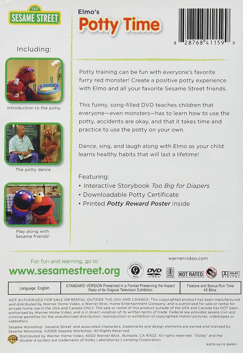 Elmo's Potty Time