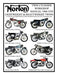 NORTON 1960-1970 LIGHTWEIGHT AND HEAVYWEIGHT "TWIN CYLINDER" WORKSHOP MANUAL 250cc TO 750cc. INCLUDING THE 1968-1970 COMMANDO