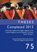 Historical Research for Higher Degrees in the UK and Republic of Ireland: Theses Completed 2013 pt. 1, v. 75
