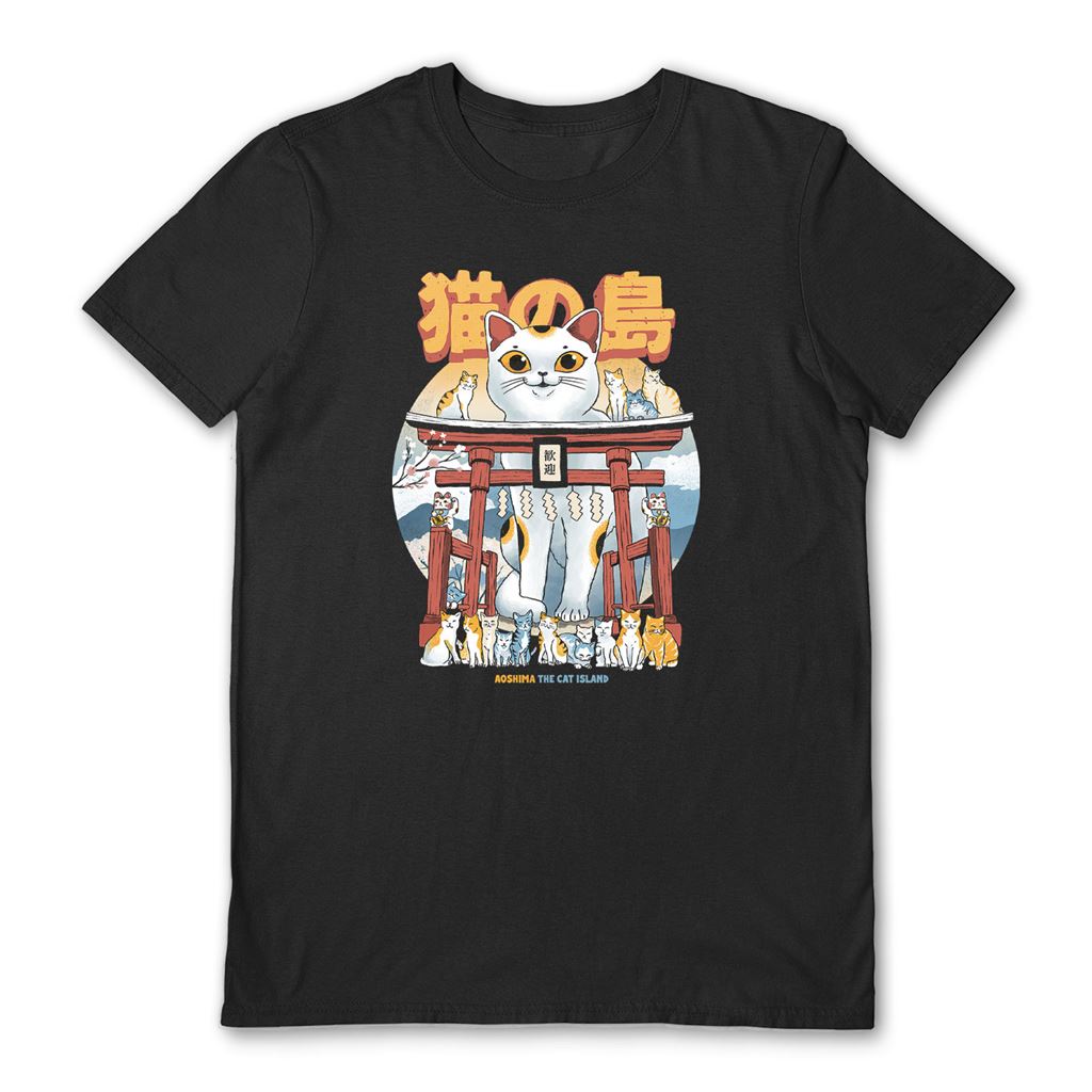 PEPE RODRIGUEZ (CAT ISLAND) BLACK UNISEX T-SHIRT