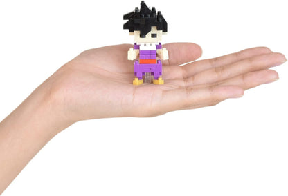 nanoblock - Gohan , Character Collection Series Building Kit, White Dragon Ball Z Gohan