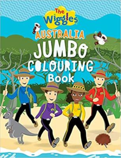 The Wiggles: Australia Jumbo Colouring