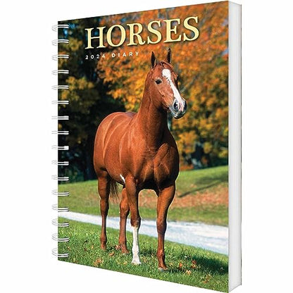 2024 Horses A5 Engagement Diary