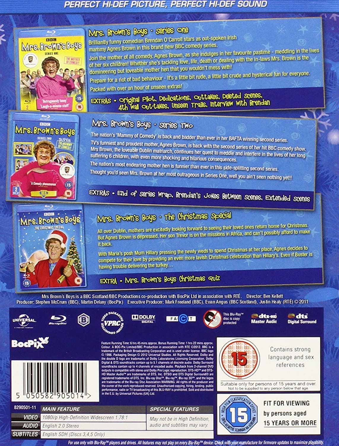Mrs Brown's Boys - Series 1-2 Complete / Christmas Special