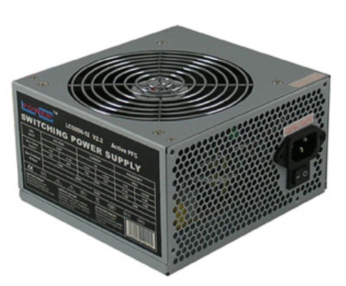 LC-Power LC500H-12 V2.2 power supply unit 500 W ATX Grey