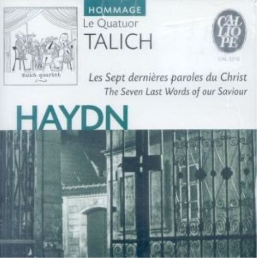 Seven Last Words of Our Saviour On the Cross, The (Talich)