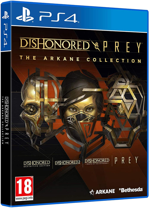 BETHESDA ZENIMAX FRANCE $THE ARKANE COLLECTION PS4 VF