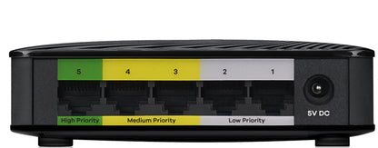 Zyxel GS-105S v2 Gigabit Ethernet (10/100/1000) Black
