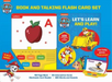 Nickelodeon Paw Patrol: Let's Learn and Play! Book and Talking Flash Card Sound Book Set