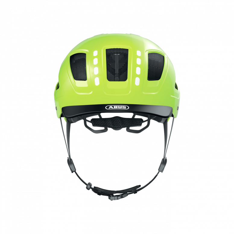 Abus Helmet Hyban 2.0-Led Sgnl Yellow M 52-58