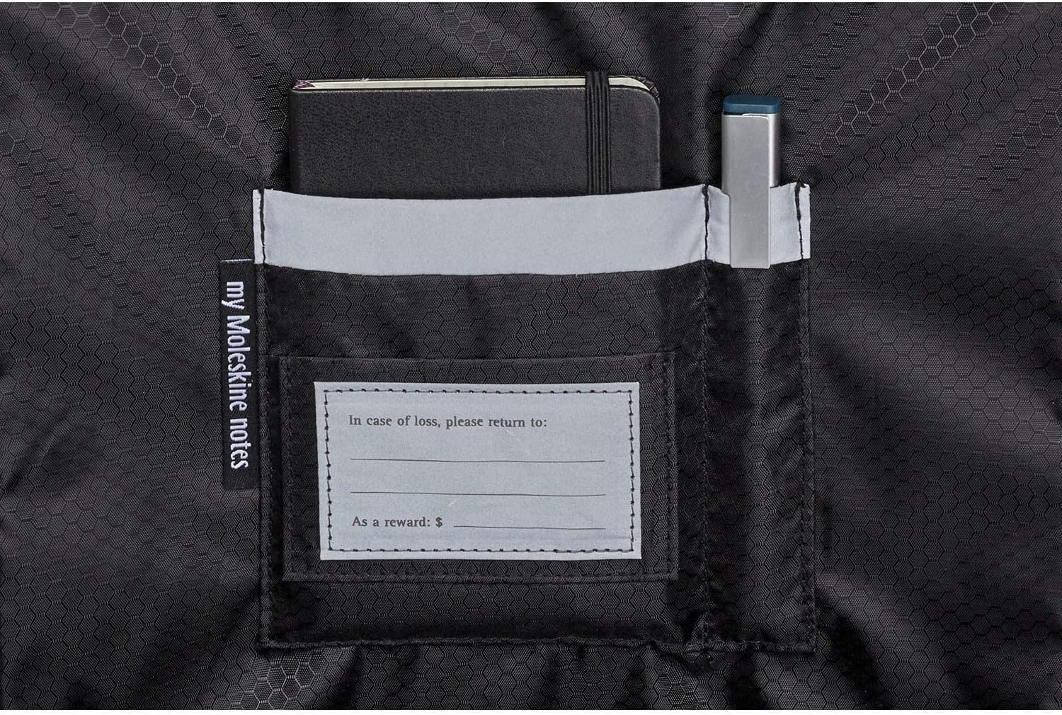Moleskine Metro Reporter Shoulder Bag, Black