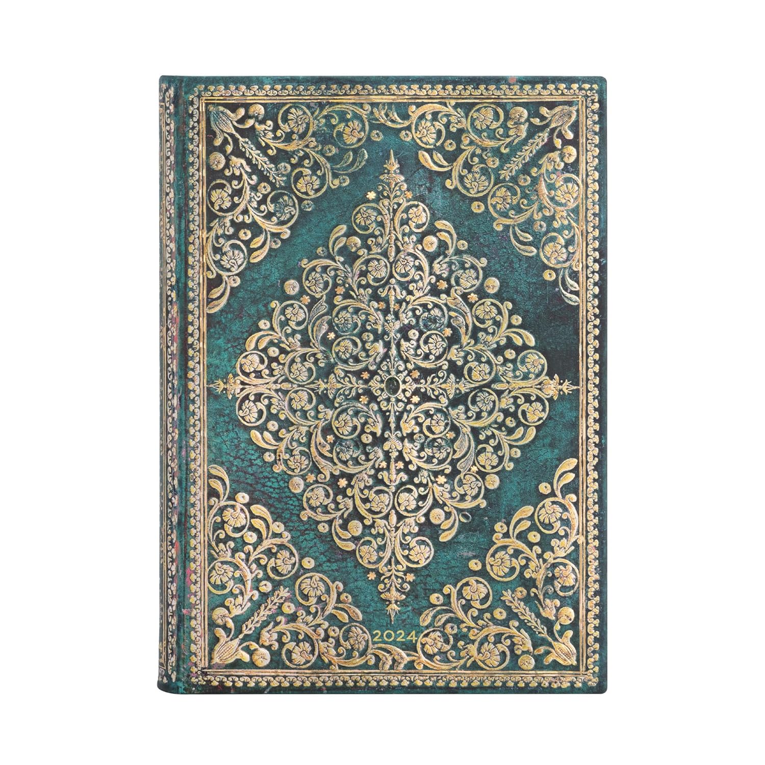 Oceania (Diamond Rosette) Midi 12-month Day-at-a-Time Dayplanner 2024