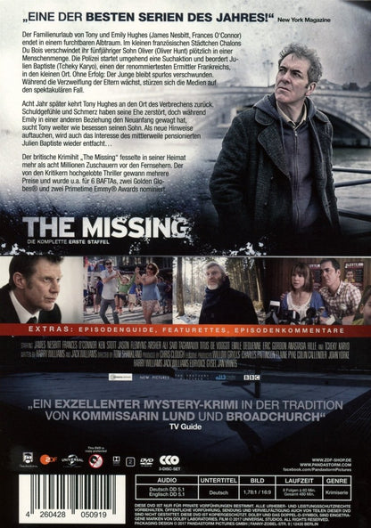 The Missing - Die komplette erste Staffel