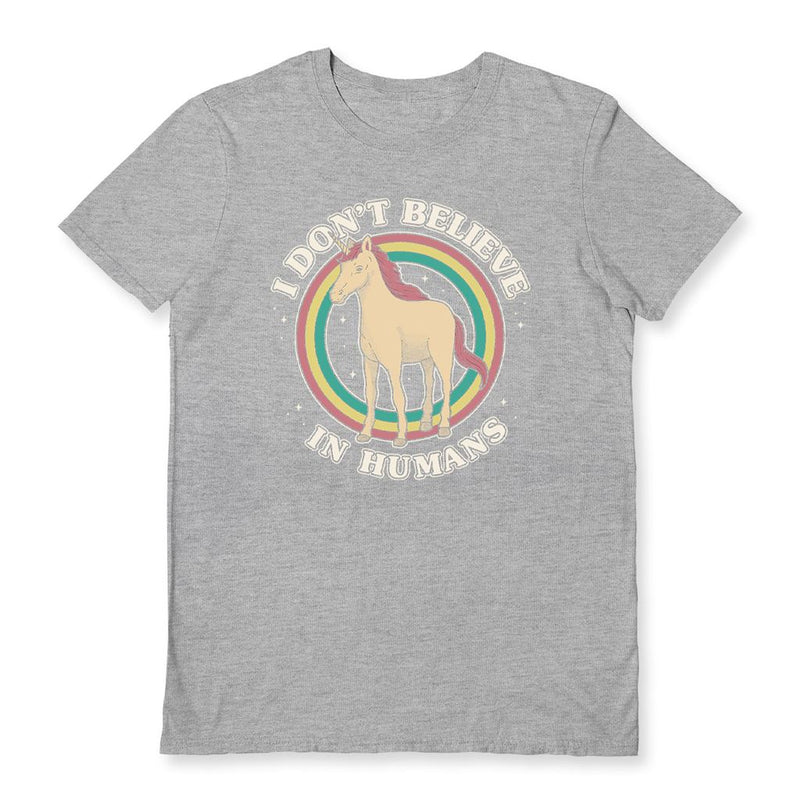 THIAGO CORREA (BELIEVE IN HUMANS) SPORTS GREY UNISEX T-SHIRT
