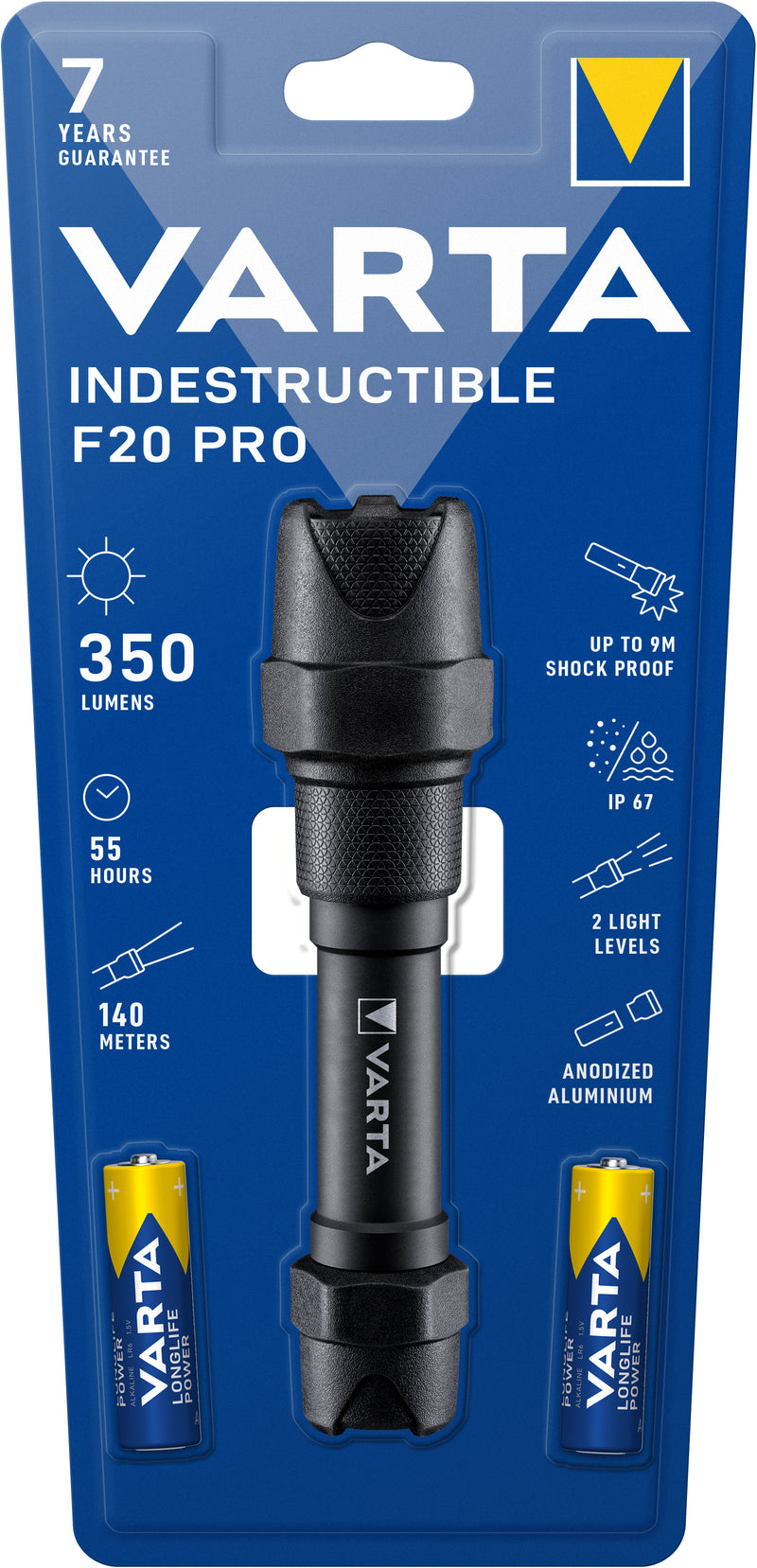 VARTA Indestructible F20 Pro Taschenlampe 6 W
