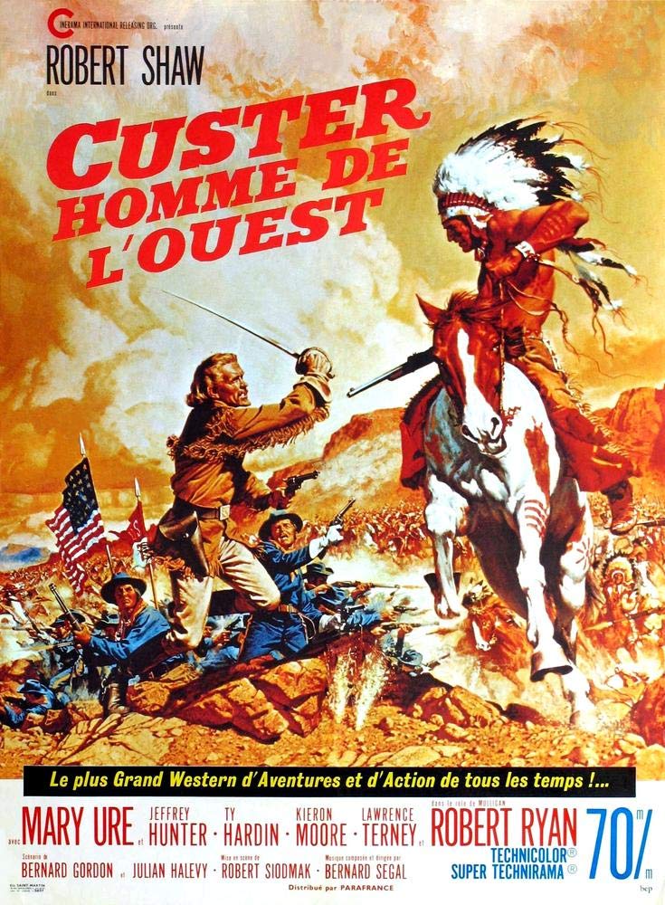 Westerns - la légende de custer et de little big horn - coffret 3 films
