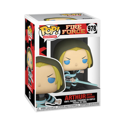 Funko POP! Animation: Fire Force - Arthur Boyle With Sword - Collectable Vinyl Figure - Gift Idea - Official Merchandise - Toys for Kids & Adults - Anime Fans - Model Figure for Collectors