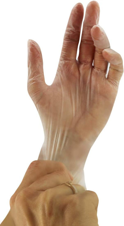 PAPSTAR unisex Einmalhandschuhe COMFORT transparen