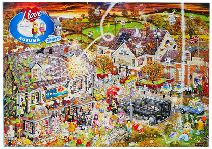 Gibsons Mike Jupp I love Autumn 1000 Piece Jigsaw Puzzle