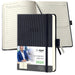 SIGEL C2411 Conceptum Daily planner 2024, approx. A6, Black, hardcover, 1 page equal to 1 day, 400 pages hardcover ca. A6