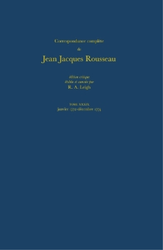 Correspondance Rousseau 39 CB