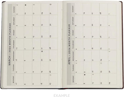 Van Gogh’s Irises (Van Gogh’s Irises) Mini 18-month Dayplanner 2024