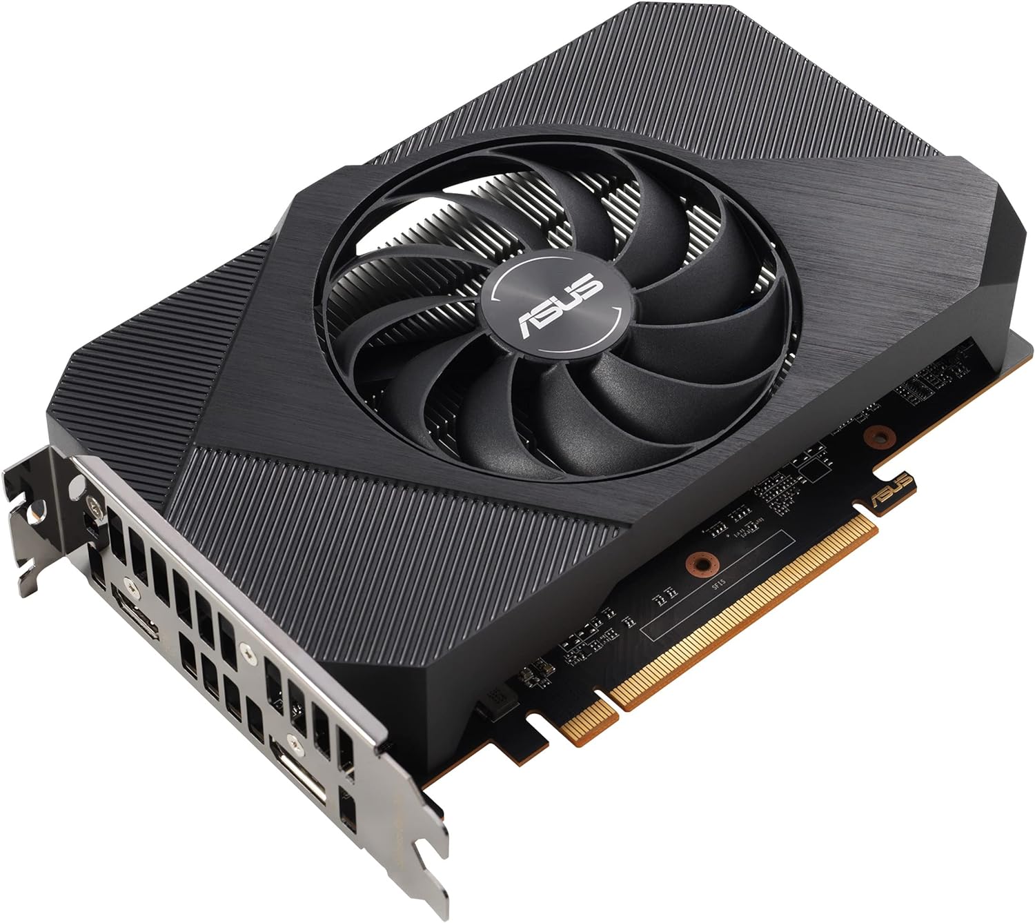 ASUS Phoenix AMD Radeon RX 6400 4GB GDDR6 Gaming Graphics Card (AMD RDNA 2, PCIe 4.0, 4GB GDDR6 memory, HDMI 2.1, DisplayPort 1.4a, Axial-tech fan design, Dual Ball Fan Bearings)