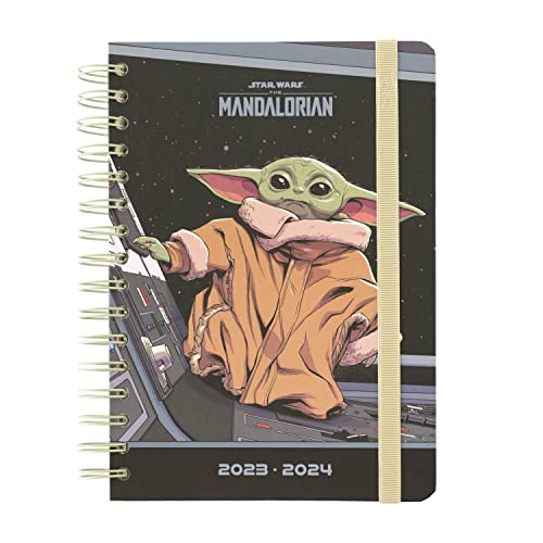 Star Wars: Grupo Erik - Grogu (Agenda Scolastica 2023/2024 Settimanale A5 12 Mesi)