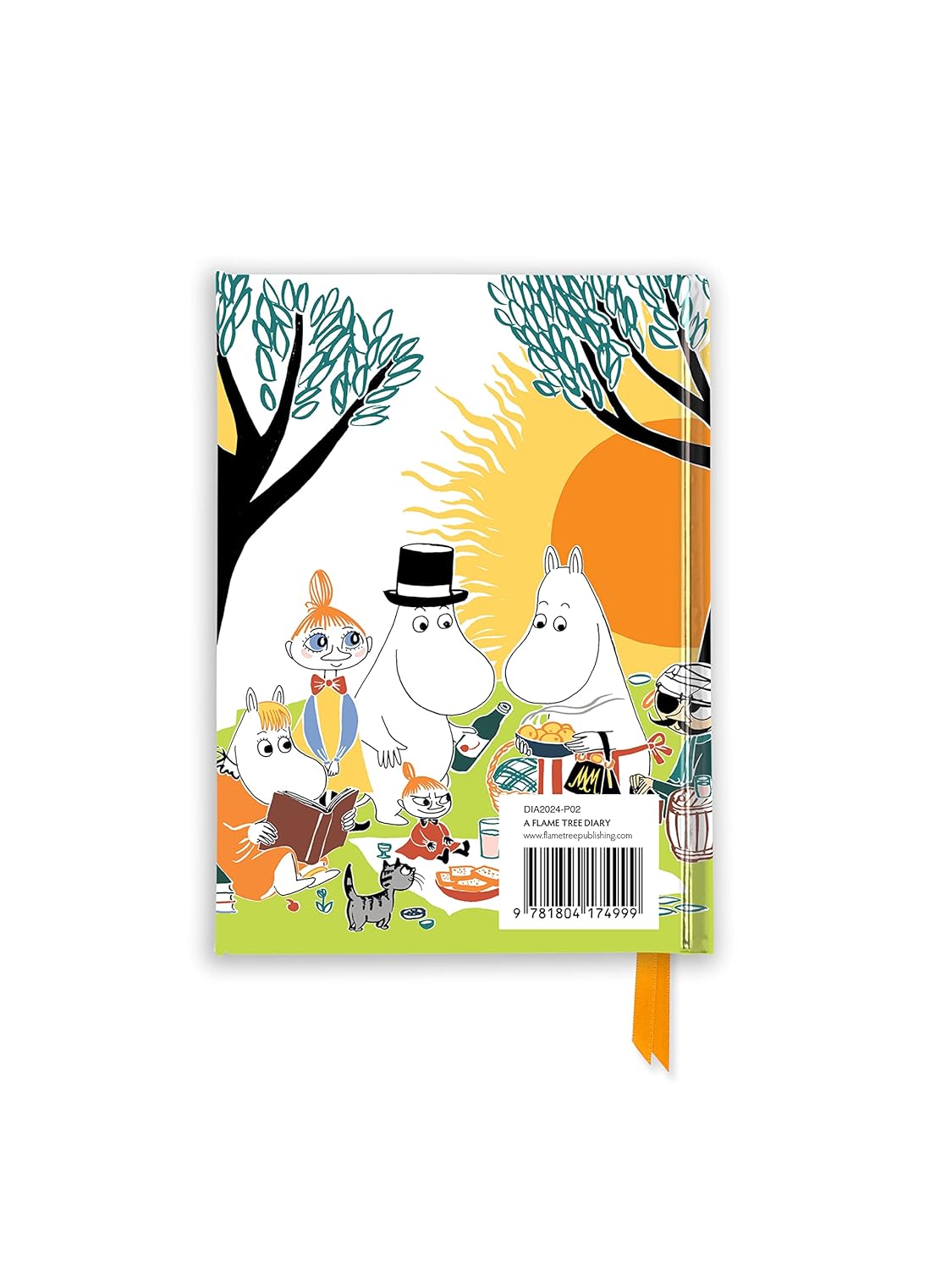 Moomin: Picnic 2024 Luxury Pocket Diary - Week to View