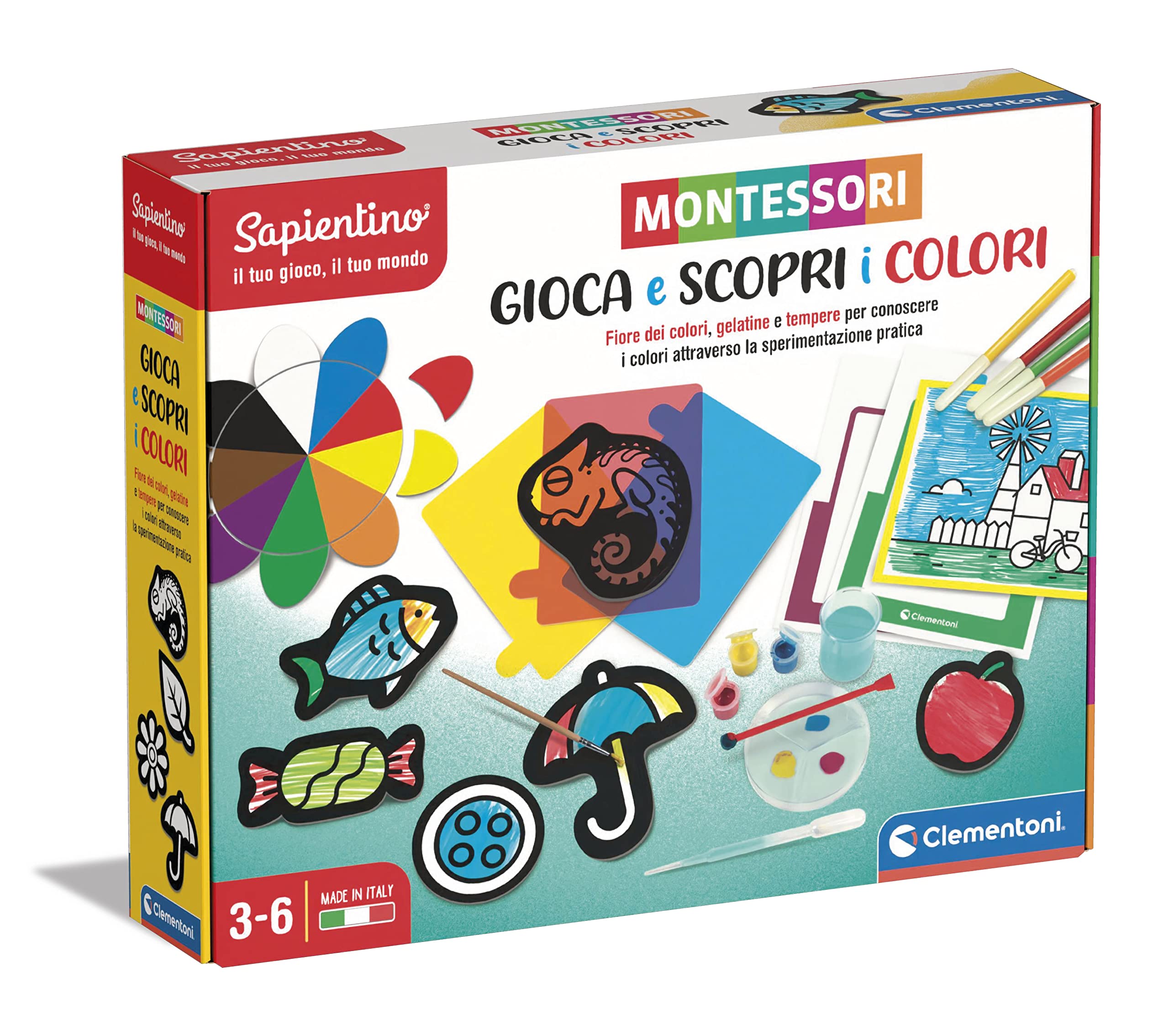 Clementoni: Sapientino Montessori - Gioca E Scopri I Colori