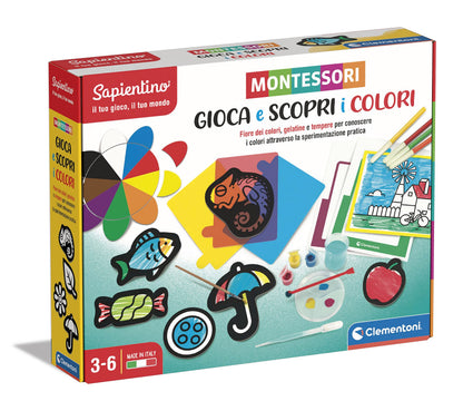 Clementoni: Sapientino Montessori - Gioca E Scopri I Colori