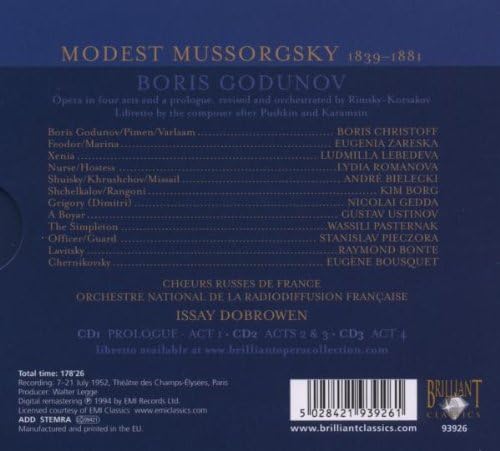 Mussorgsky - Boris Godunov