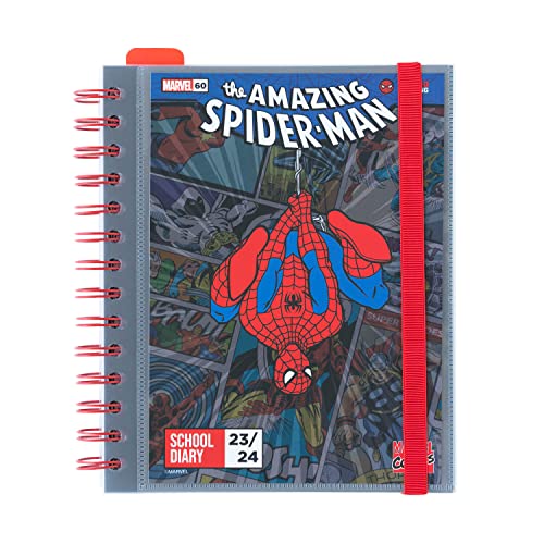 Marvel: Grupo Erik - Spider-Man (Agenda Scolastica 2023/2024 Settimanale 11 Mesi)