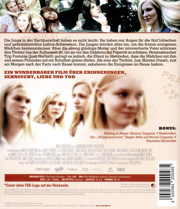 The Virgin Suicides [Blu-ray]