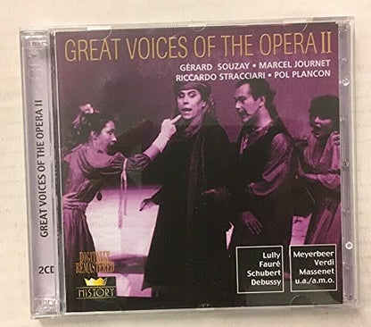 Great Voices of the Opera II - Souzay - Journet - Stracciari - Plancon